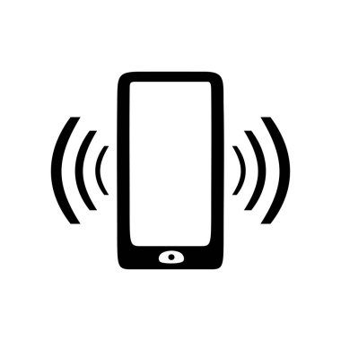 Telefon simgesi vektör illüstrasyonu
