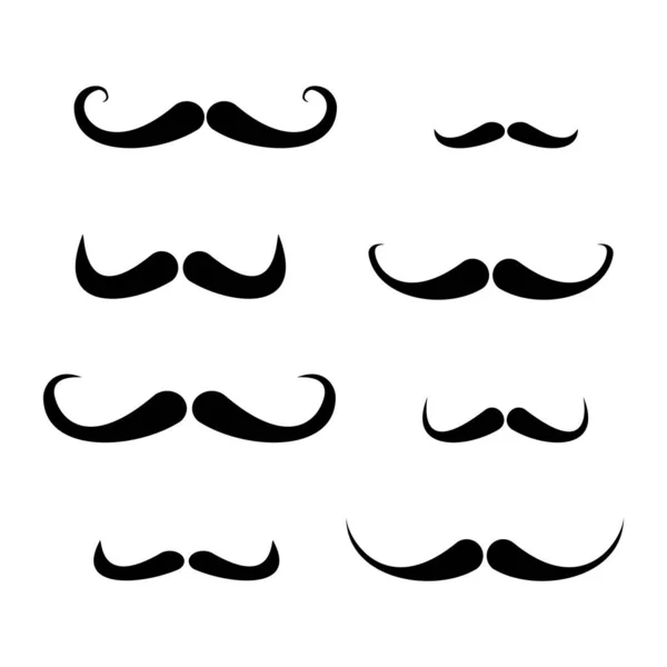 Bigode Masculino Ilustração Vetorial —  Vetores de Stock