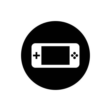 joystick simgesi, oyun, vektör illüstrasyonu