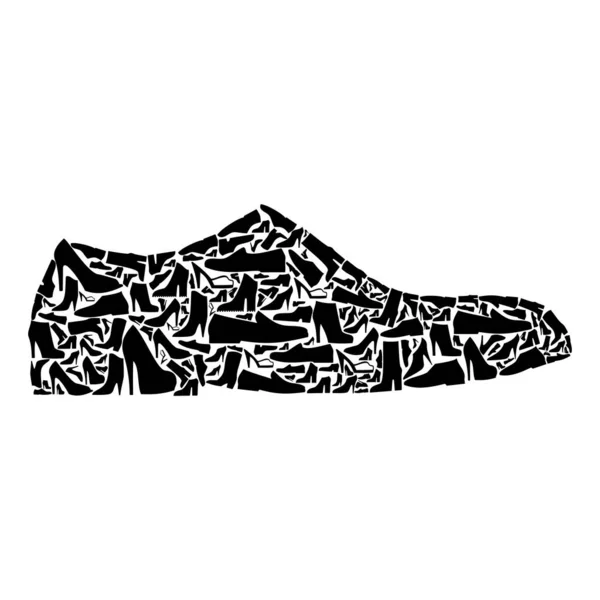 Chaussures Chaussures Composites Illustration Vectorielle — Image vectorielle