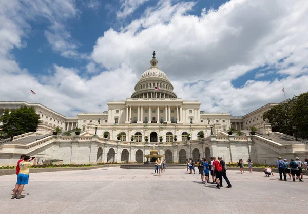 Jun 2018 Washington Usd Capitol Building Sede Congresso Dos Estados — Fotografia de Stock