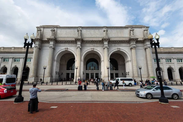 JUN 1, 2018 - WASHINGTON DC, UNITED STATES: Exterior of Washington Union Station — Stock Photo, Image