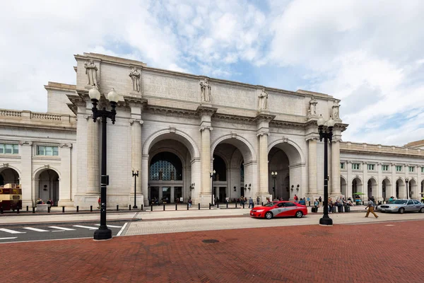 JUN 1, 2018 - WASHINGTON DC, UNITED STATES: Exterior of Washington Union Station — Stock Photo, Image