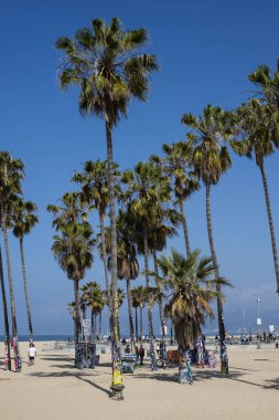 28 Nisan 2019 - Kaliforniya, Amerika: Venedik Kamu Sanat Duvarları, Venedik Plajı, Santa Monica, Kaliforniya,