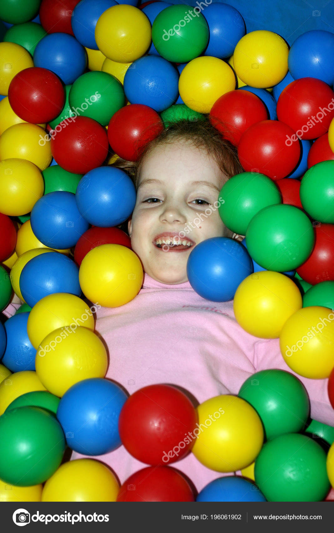 multicolor plastic balls