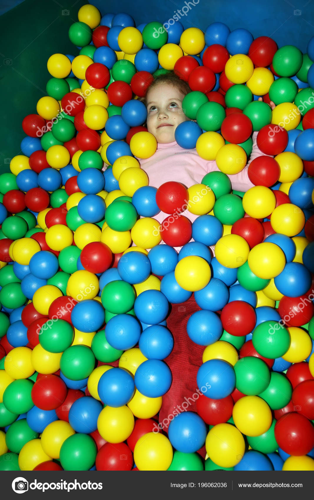 multicolor plastic balls
