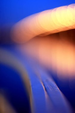 renkli ışıklar bulanık görüntü ve bulanık bokeh arka plan 