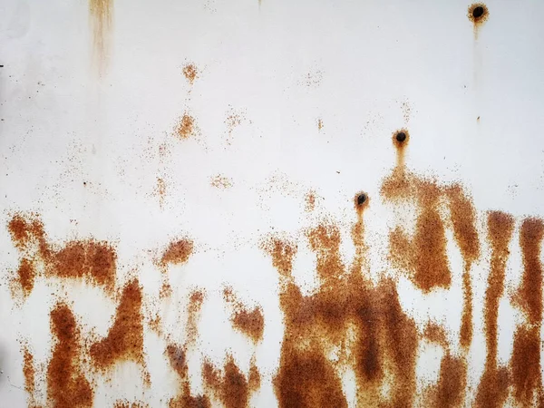 Paslı eski beyaz yüzey. Arkaplan, doku