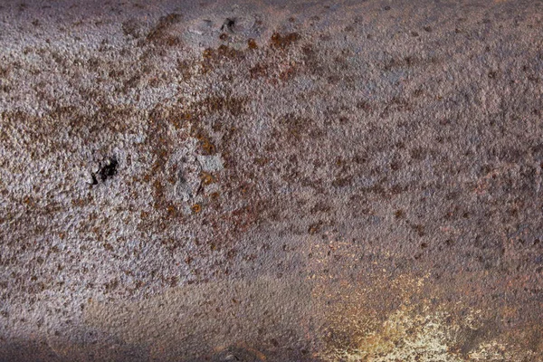 Rusty Iron Sheet Dark Brown Background Texture Closeup — Stock Photo, Image
