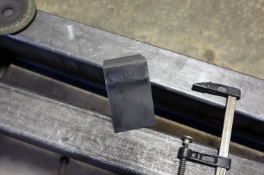 Dik açı desenli metal dokusu / çalma deseni