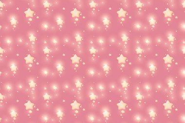 Pink yıldızlı arka plan, parlak yıldız, güzel yıldız pırıltı
