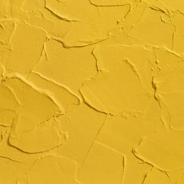 黄色石膏 丙烯酸表面绘画 明亮多彩的背景 — 图库照片
