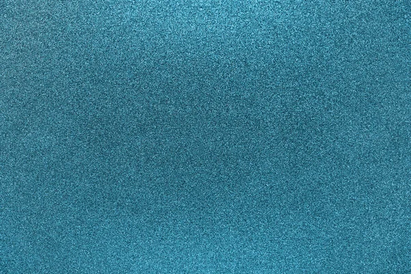 Fond Bleu Granuleux Avec Paillettes Texture Abstraite Uniforme Pour Cartes — Photo