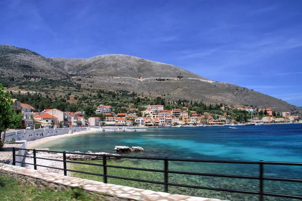 Kefalonia, the coastal village of Agia Efimia — Stock Photo, Image