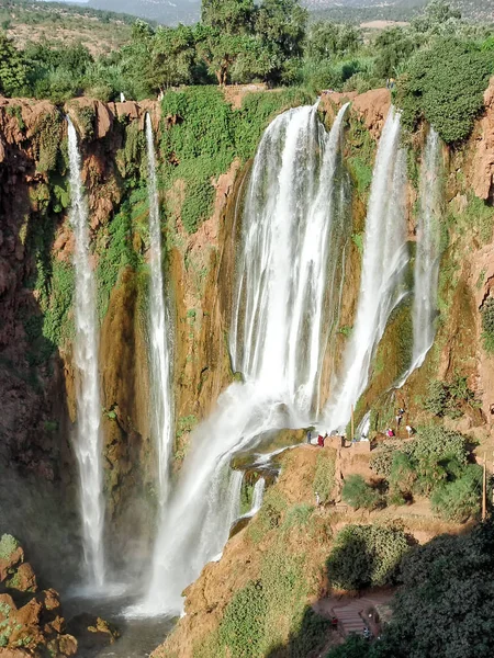 Morocco's largest and highest waterfall - Uzoud Stock Image