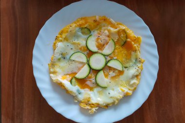 Kahvaltıda sahanda yumurta