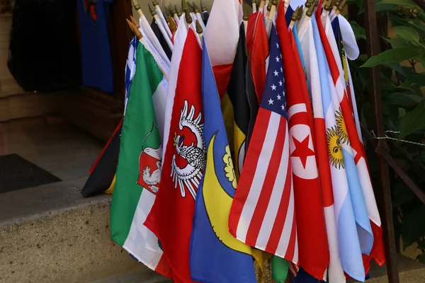 Bandiere Diversi Paesi — Foto Stock