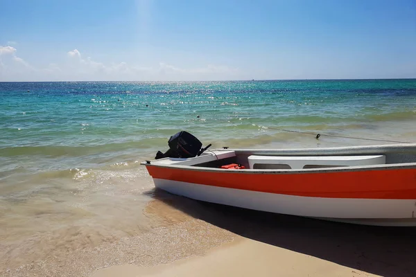 Boat Shore Ocean — Stock Photo, Image