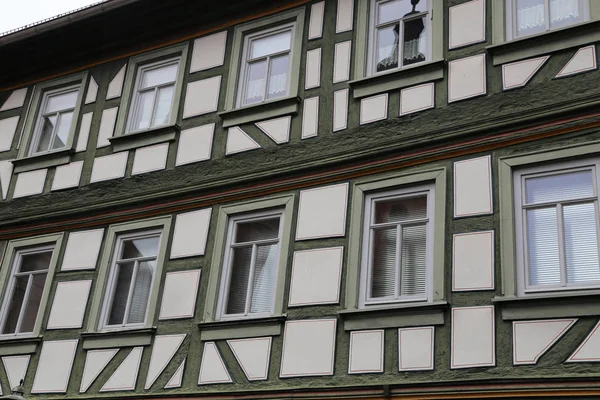 Tudorhus Fasader Hus Gammel Stil – stockfoto