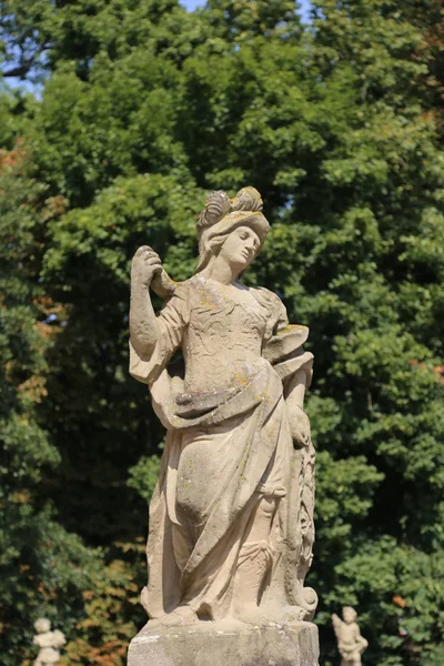Kale ve kale bahçe Weikersheim (Almanya) / parçaları