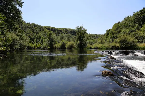 Rivière Dobra Croatie — Photo