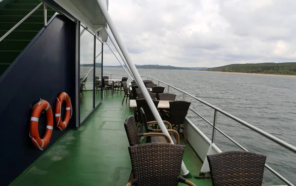 Boottocht op het meer in Beieren — Stockfoto