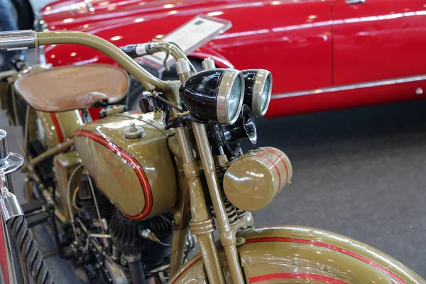 Details Motorcycle Stroller — Stock Photo, Image