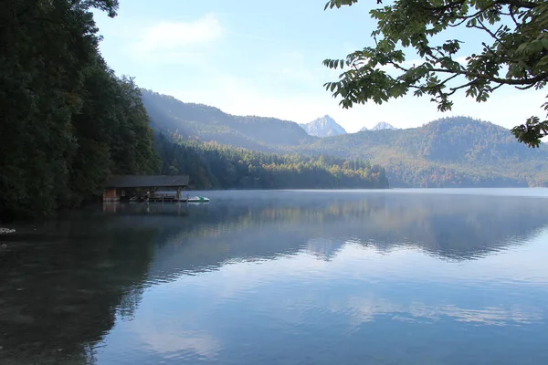Lac Dans Beau Paysage Des Hautes Terres — Photo