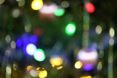 Bokeh Noel. Bokeh ile Noel arka plan.