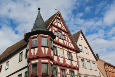 Creglingen (Almanya) / Eski şehrin detayı