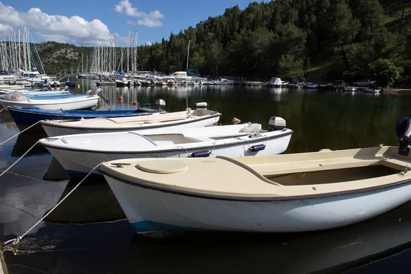 Scradin Croatia Boats Marina — Stock Photo, Image