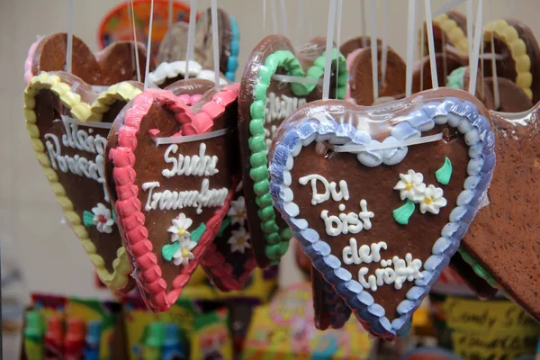 Gingerbread Piernik Sprzedany Targach — Zdjęcie stockowe