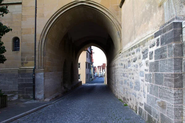 Ciudad Rothenburg Der Tauber Alemania Panorama Ciudad —  Fotos de Stock