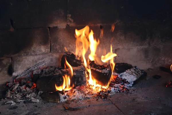 Imagen Cerca Chimenea —  Fotos de Stock