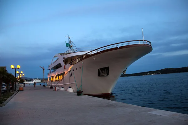 Ship Pier Sibenik Croatia — Stock Photo, Image