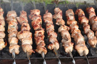 Barbekü Izgara açık havada yemek 