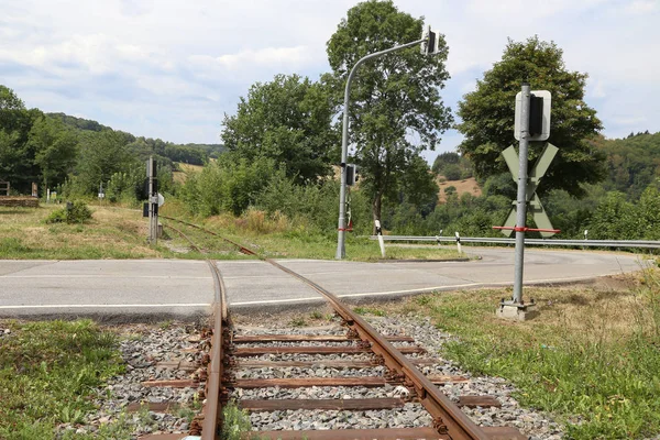 Old Railways View Close — Stock Photo, Image