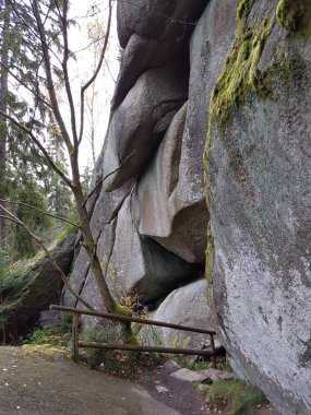 Yatay yaz / labirent Luisenburg (Almanya Rock)