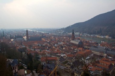 Heidelberg Şatosu / Heidelberg Ortaçağ Şatosu, Güney Almanya.