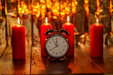 Güzel Noel ve yeni yıl sahne / Noel Pazar