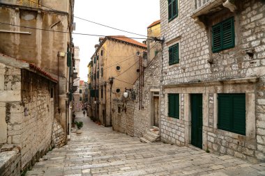 ibenik (Hırvatistan) / Ibenik dar sokakları (Hırvatistan)