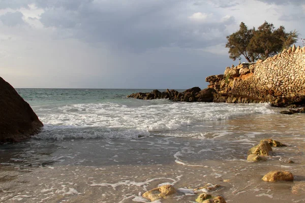 Morgen Strand Von Bavaro Der Dominikanischen Republik — Stockfoto