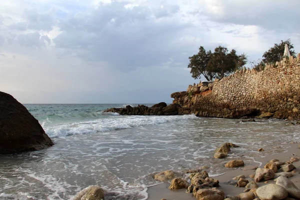 Morgen Strand Von Bavaro Der Dominikanischen Republik — Stockfoto