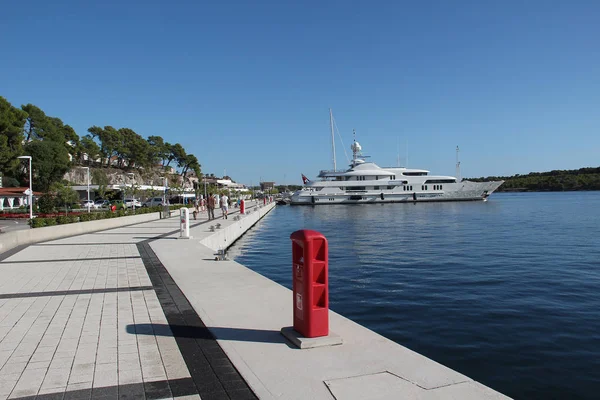 Seafront Marina Sibenik Croatia — Stock Photo, Image