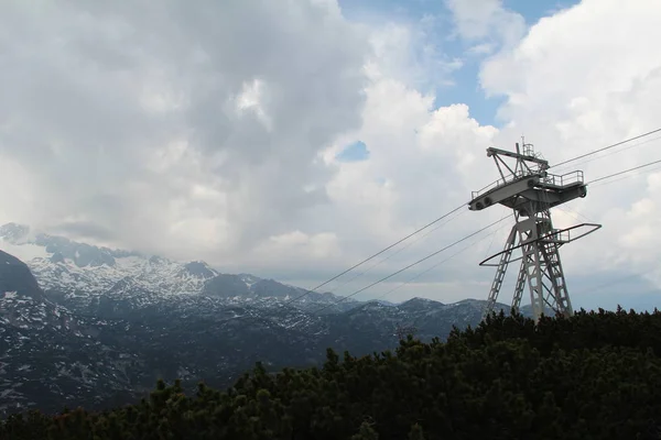 Teleférico Glaciar Dachstein Austria — Foto de Stock