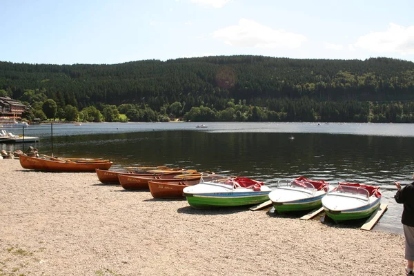 Titisee Lac Titisee Forêt Noire Allemagne — Photo