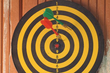 Dart tahtası, görüntü kapatın