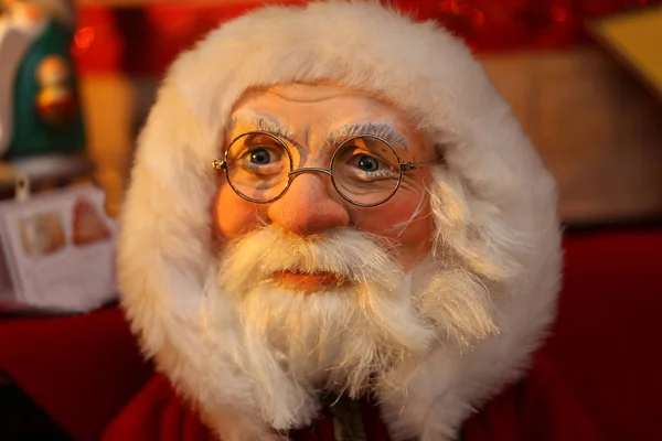 Santa Claus Figure Close — Stock Photo, Image