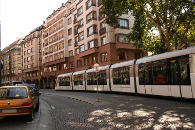 Strazburg / Strazburg bronzlaşma bölgesinde pitoresk manzara.