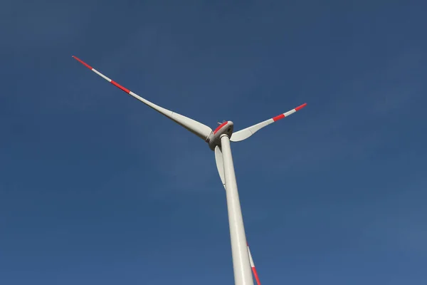 Windmill Blue Sky Background — Stock Photo, Image